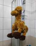 Pluszowa duża zabawka wielbłąd Camel dla dzieci markowa  kremowa brązo
