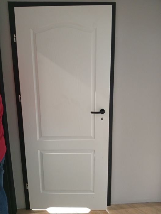 Drzwi białe Porta 80 lewe