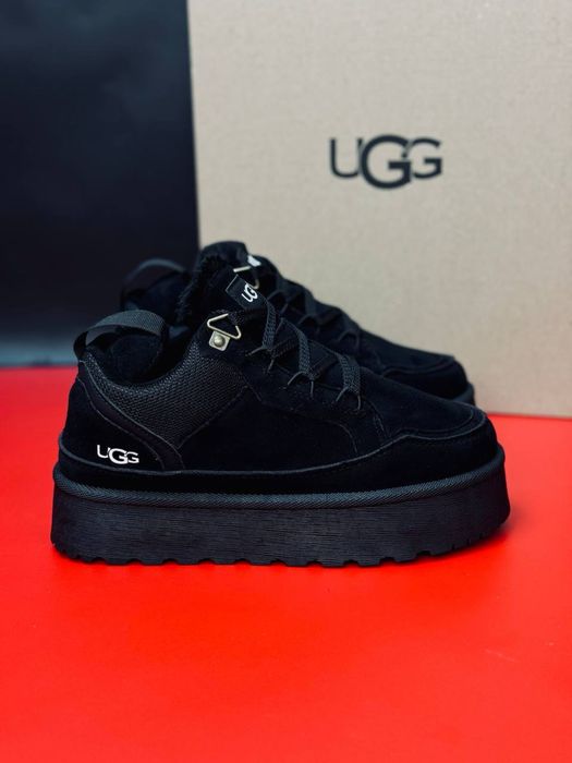 Сникерсы зимние Ugg Lowmell / угги замш водоотадкивающий