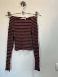 Camisola às riscas da pull and bear