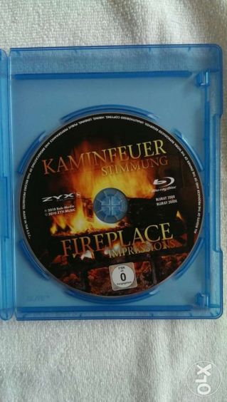 Fireplace komnek blu ray