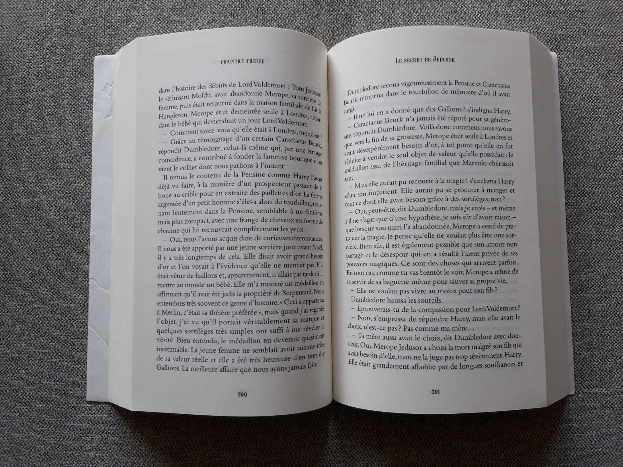 Livro "Harry Potter et le prince de sang-mêlé" de J.K. Rowling