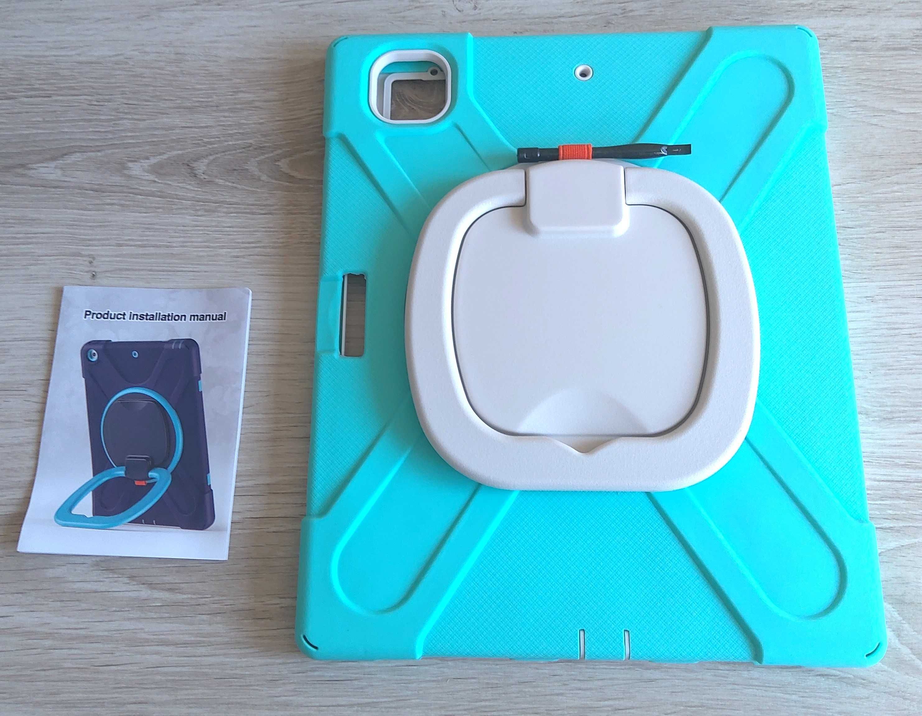 Etui Obudowa Case Tablet iPad Pro 12.9" 2020/2018 z Podpórką Miętowy