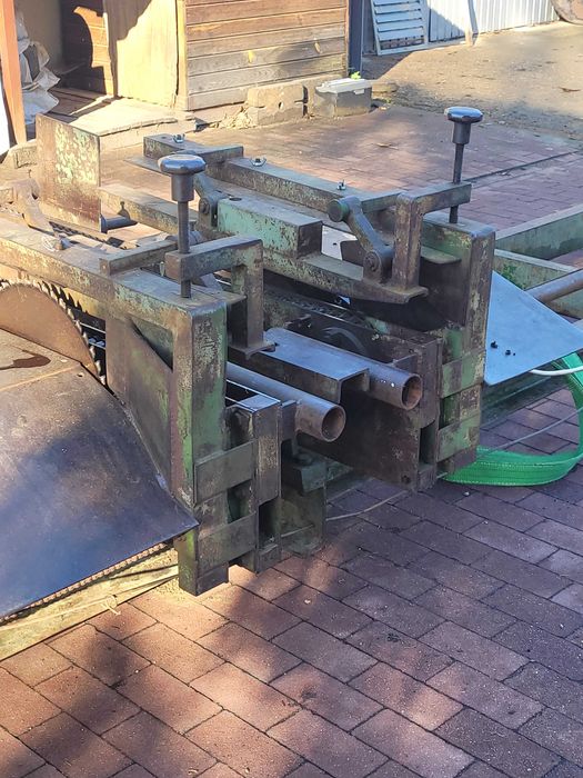 Piła formatowa poprzeczna dwie piły