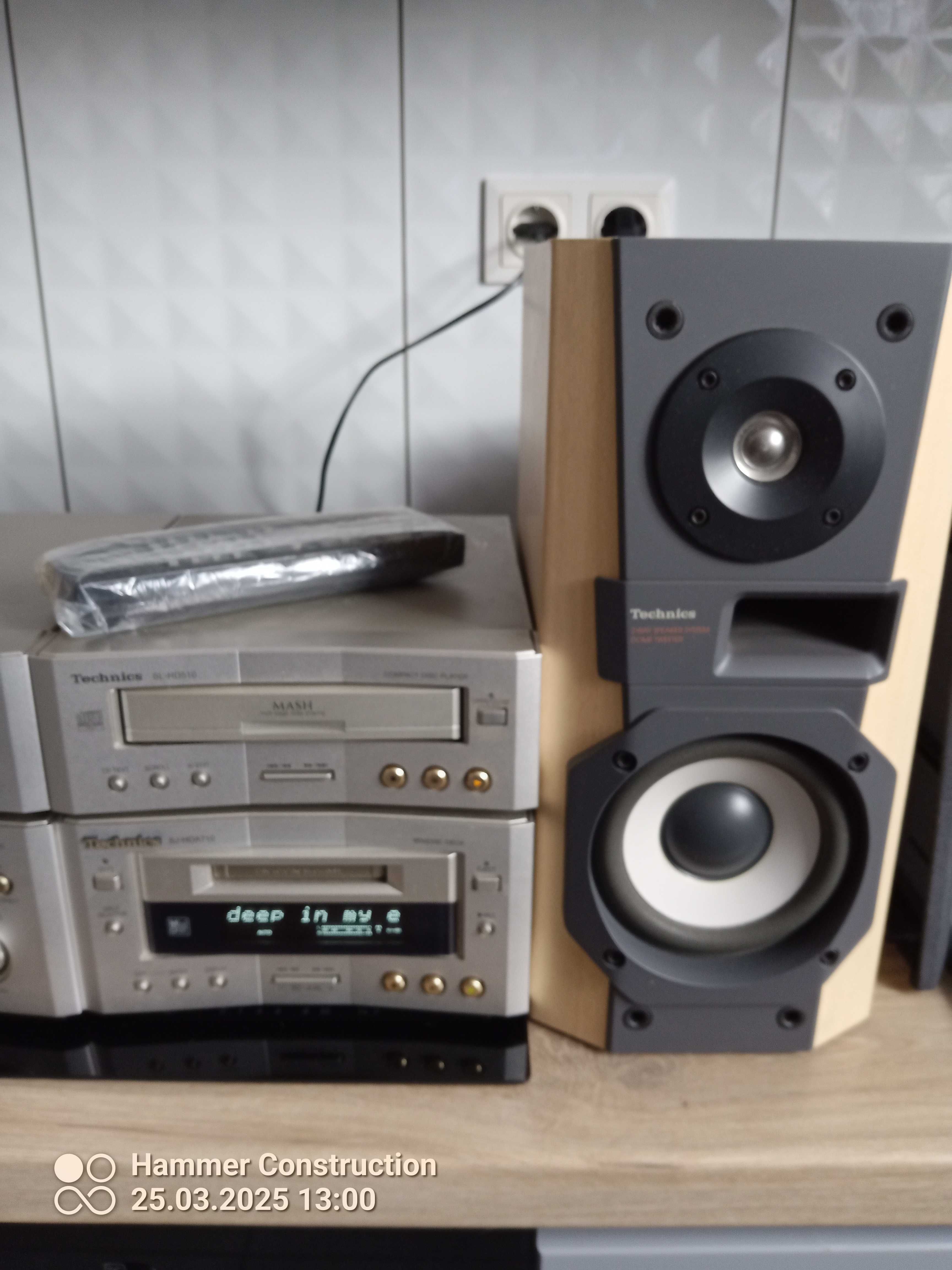 Mega Unikat Technics  HD510 MD710 Pasmo Widma Oryg. Pilot Kolumny.