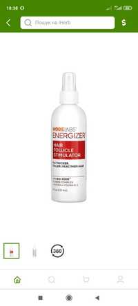 Energizer стимулятор волос