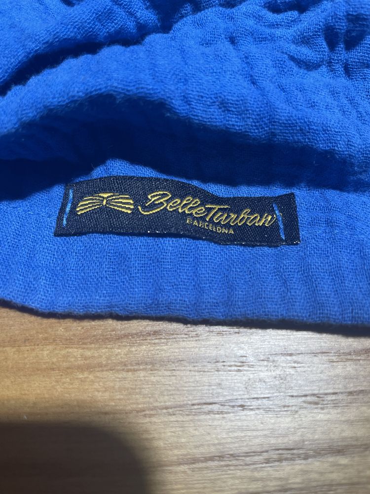 Turbante da marca espanhola Belle Turban novo
