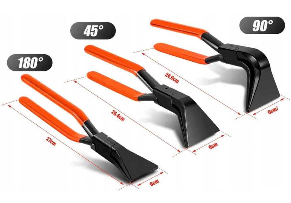 Zestaw Dekarskich Szczypiec Narzędzie do Gięcia Blachy Dekarskie 275mm
