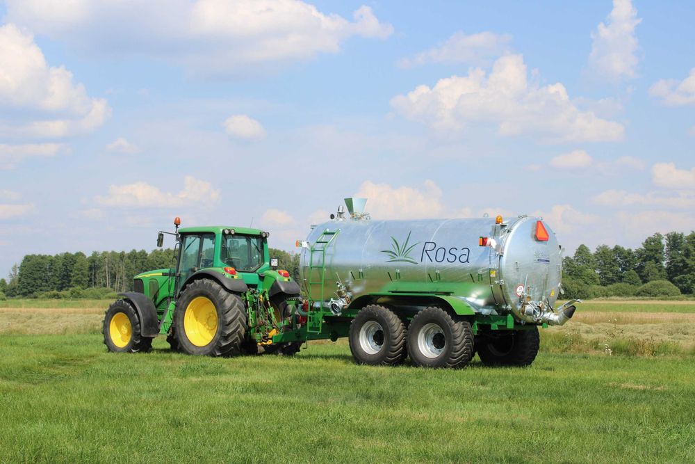 Wóz asenizacyjny 12000 litrów ROSA tandem - beczkowóz, beczka