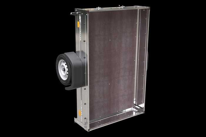 Przyczepka samochodowa 200x125 UNITRAILER GARDEN 201 KIPP