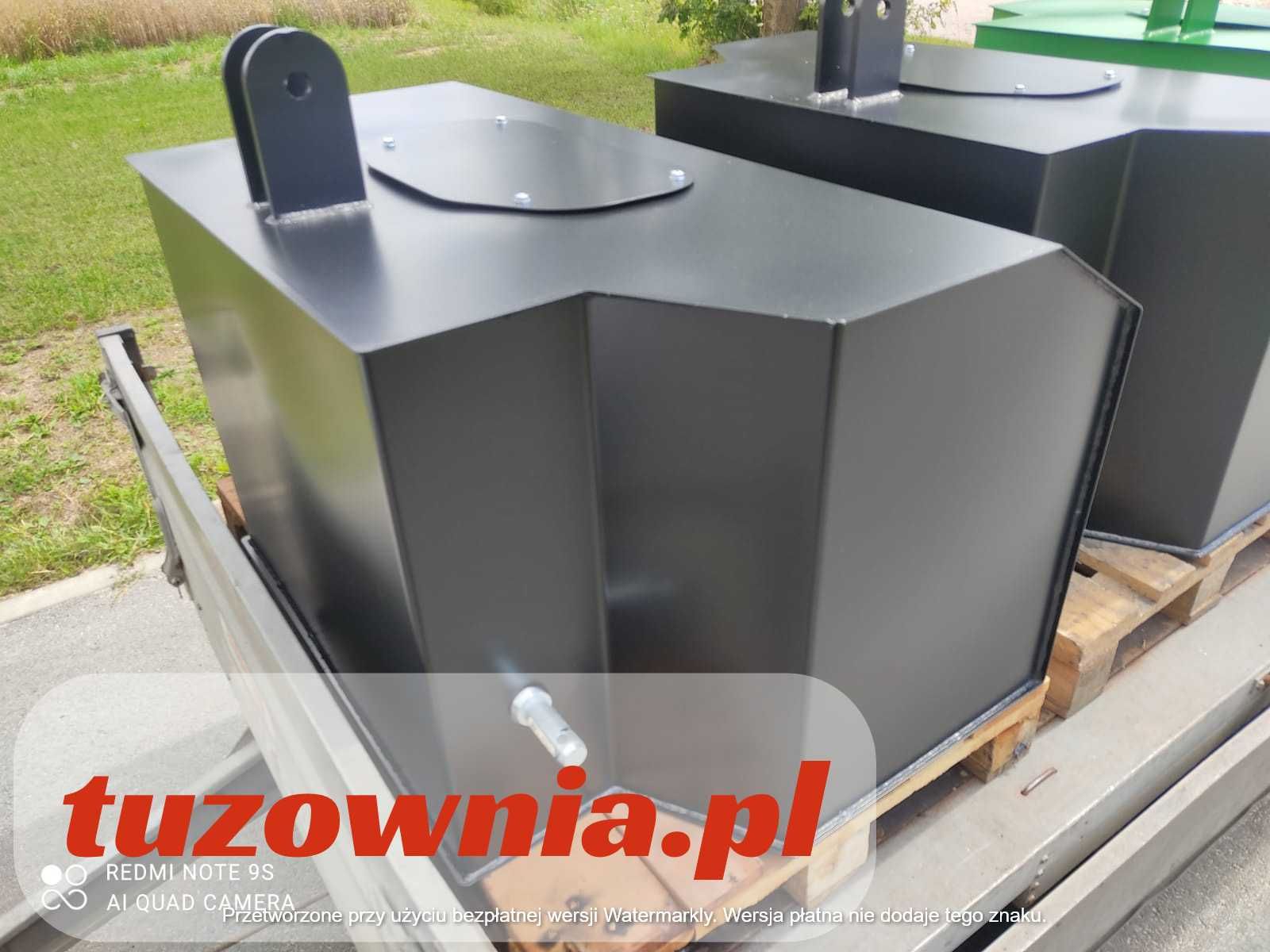 Balast Obciążnik Ciężarek Odważnik na TUZ 1100kg, kat.3 f.Vat c.brutto