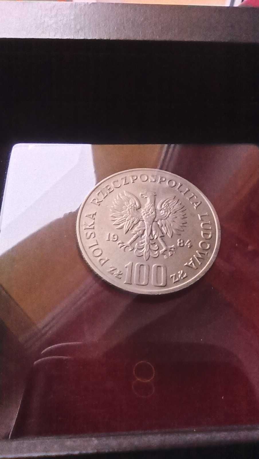 PRL, Moneta 100 złotych Wincenty Witos 1984r / Mennicza