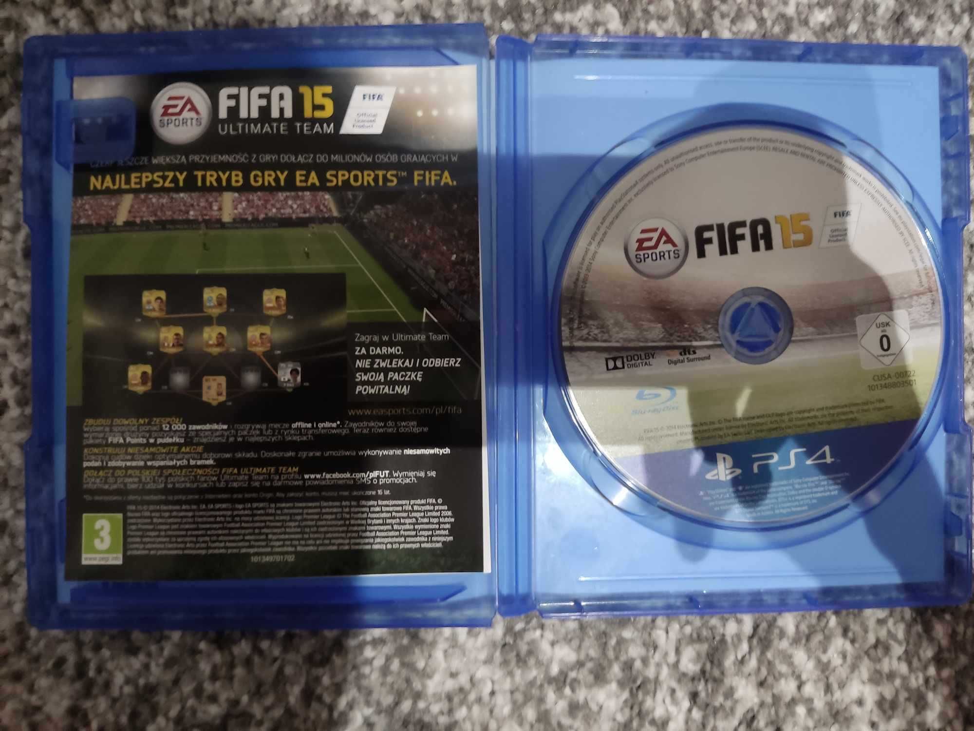 Sprzedam grę FIFA 15 PS4