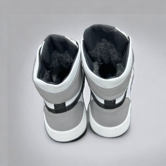 Акція до 12.12!!! Шкіряні високі кросівки на хутрі 41,42,43,44,45рр