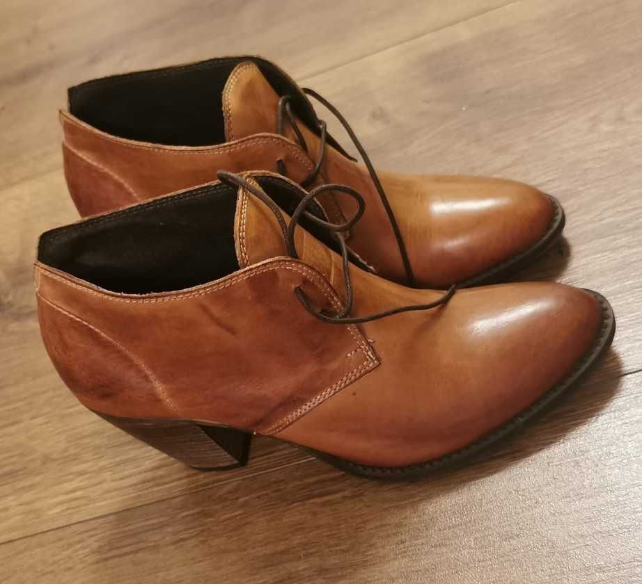 Botki Prima Moda Tuffato Caramello 38