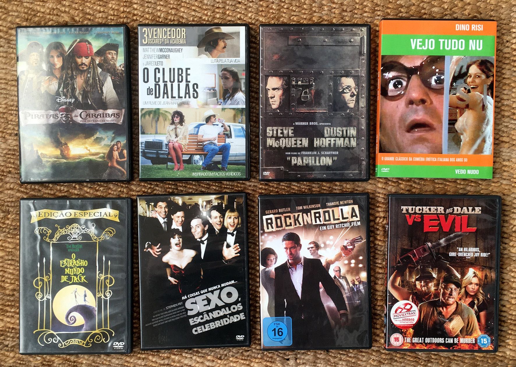 DVDs - dezenas de filmes imperdíveis