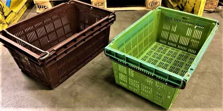 Pojemnik Skrzynka Plastikowa Kosz Box Magazynowy Transportowy Kuweta