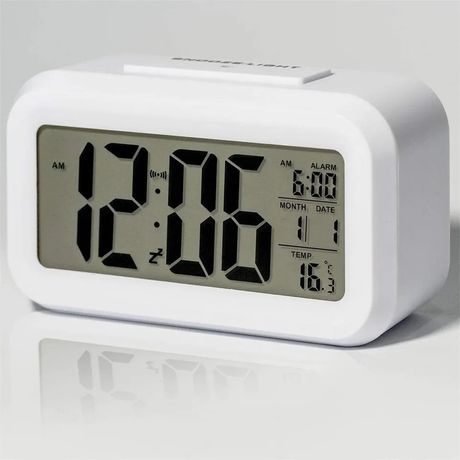 Настільний led годинник термометр таймер будильник