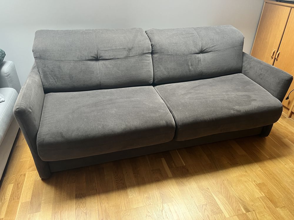 Sofa z materacem premium BIOTEX – bardzo wygodna, stan bdb