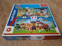 Puzzle Trefl Psi Patrol 3+1 Paw Patrol