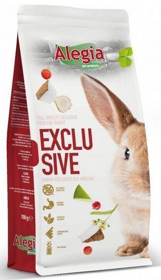 Zdrowa karma pełnowartościowa dla dorosłych królików - Alegia 1,6kg
