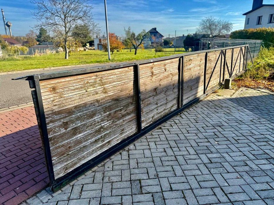 Brama przesuwna 12mx1.2m