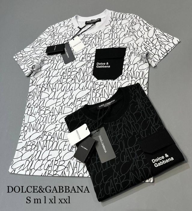 Футболка мужская Dolce Gabbana брендовая