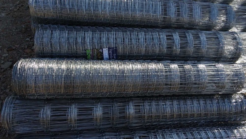 Siatka leśna na zające kury sarny, ogrodzenia 160/23/15