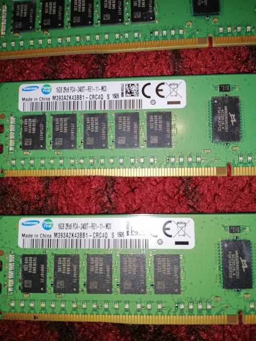 Оперативная Память Samsung DDR4 16GB 2400 ECC REG