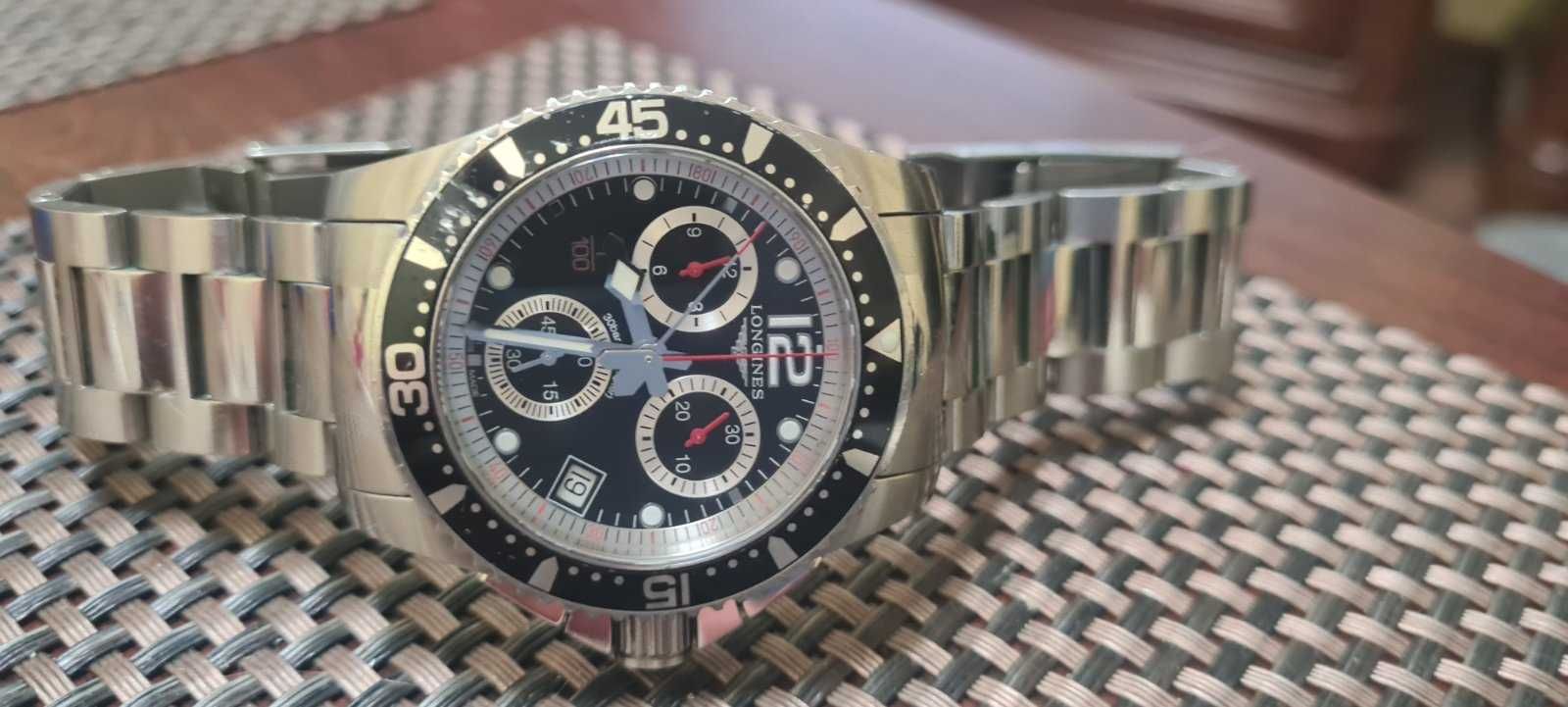 Годинник чоловічий Longines HydroConquest, оригінал,  б/у.