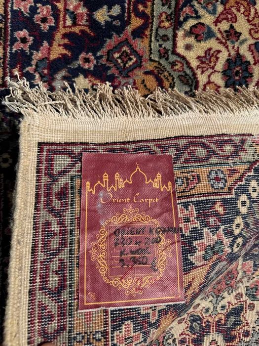 Idealny Dywan Perski R.Tkany Kaszmirowy Indo Keshan 330x200 gal.20 tyś