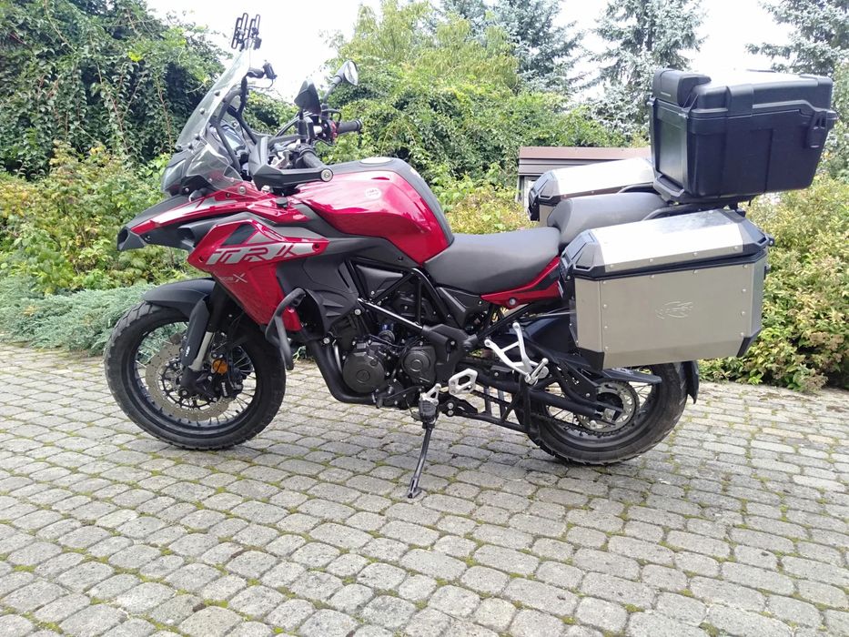 Benelli TRK 502X Benelli TRK 502X + kufry Kappa, polski salon 1 właściciel