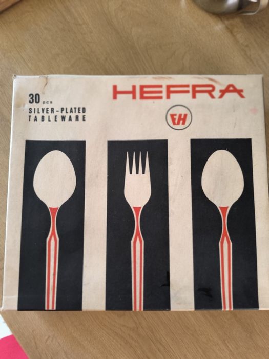 Piękne sztućce platerowane hefra warszawa