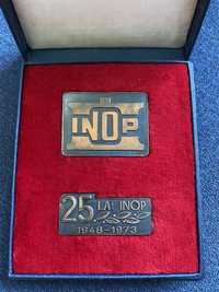 Pamiątkowy medal 25-lecie INOP. 1973 rok.