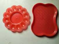 Plastikowe tacki z PRL 15 zł komplet