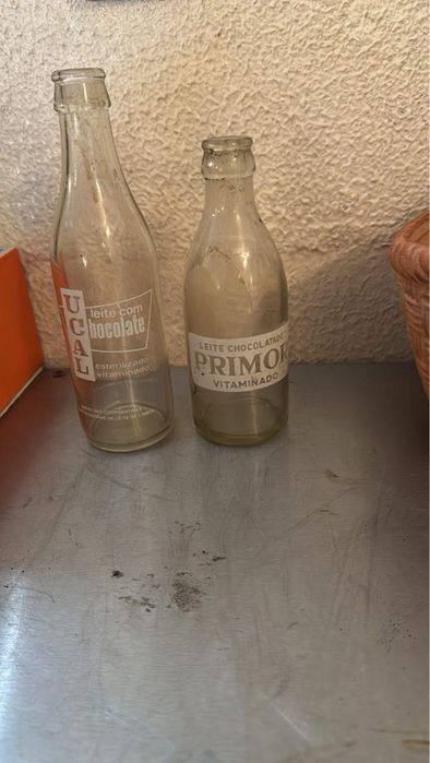 Garrafas antigas para colecionador