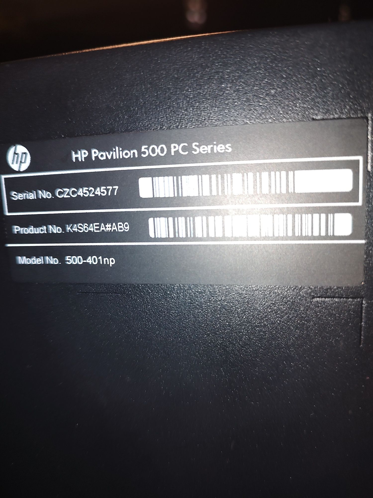 HP Pavilion 500. A10 6700.radeon R7 240. SSD 120gb .8gb RAM.