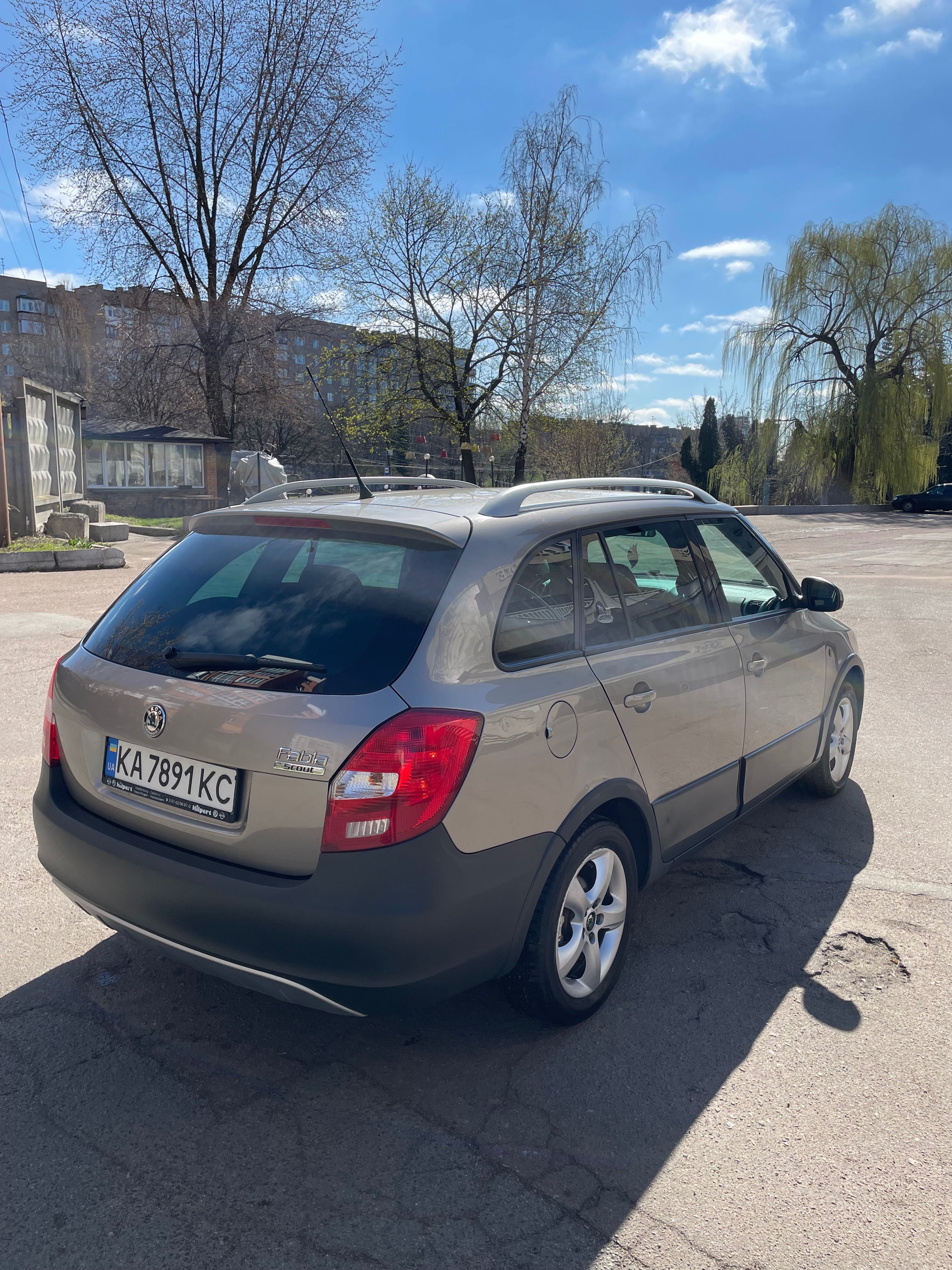 Skoda fabia scout