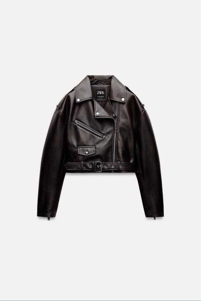 Куртка косуха шкіряна Zara
