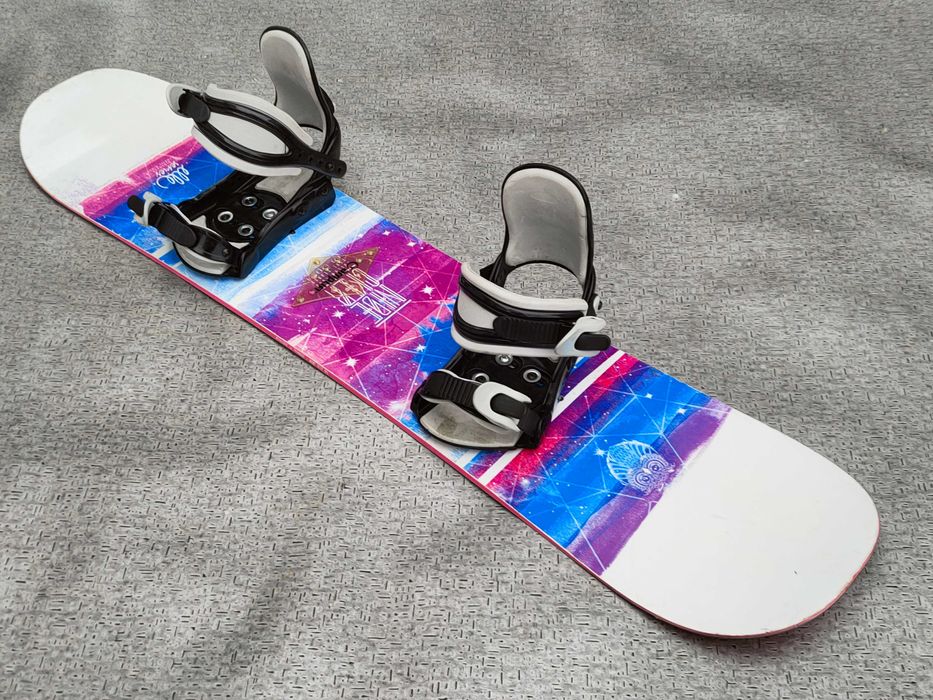 Ładny, juniorski NIDECKER MINI ELLE 125 cm + wiązanie HEAD! serwis