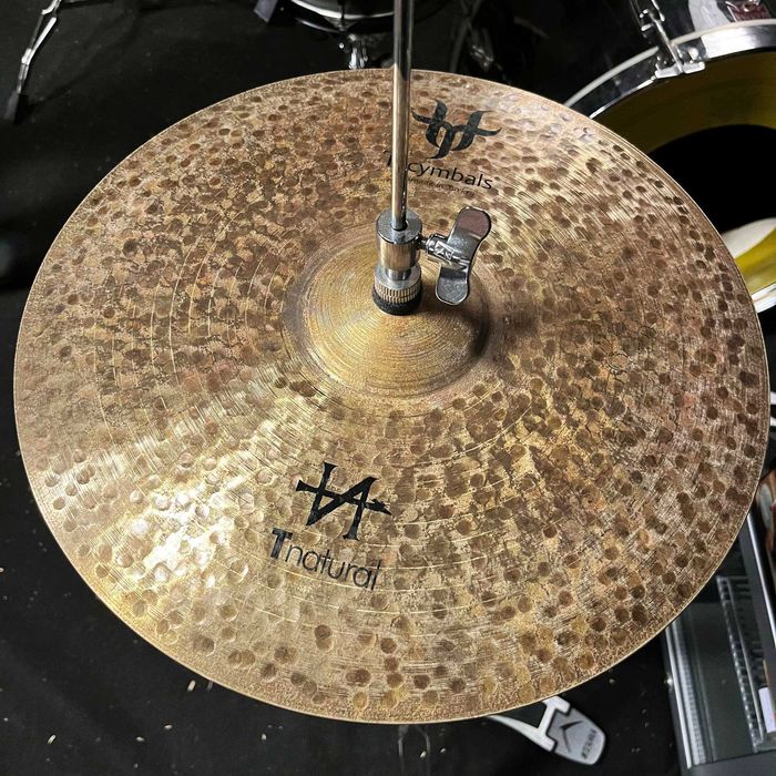 Zawodowy Hihat 15" T-Cymbals Natural Light - stan idealny