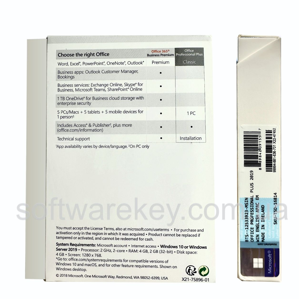 MS Office Professional Plus 2019 BOX