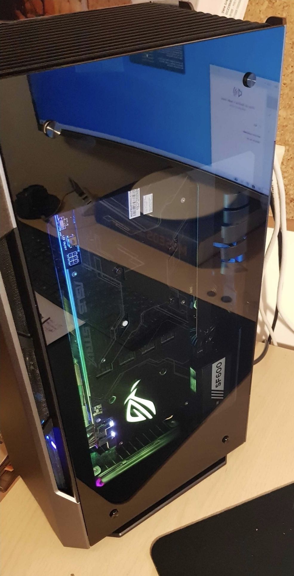 Caixa PC mini itx Phanteks Enthoo Evolv Shift tempered glass