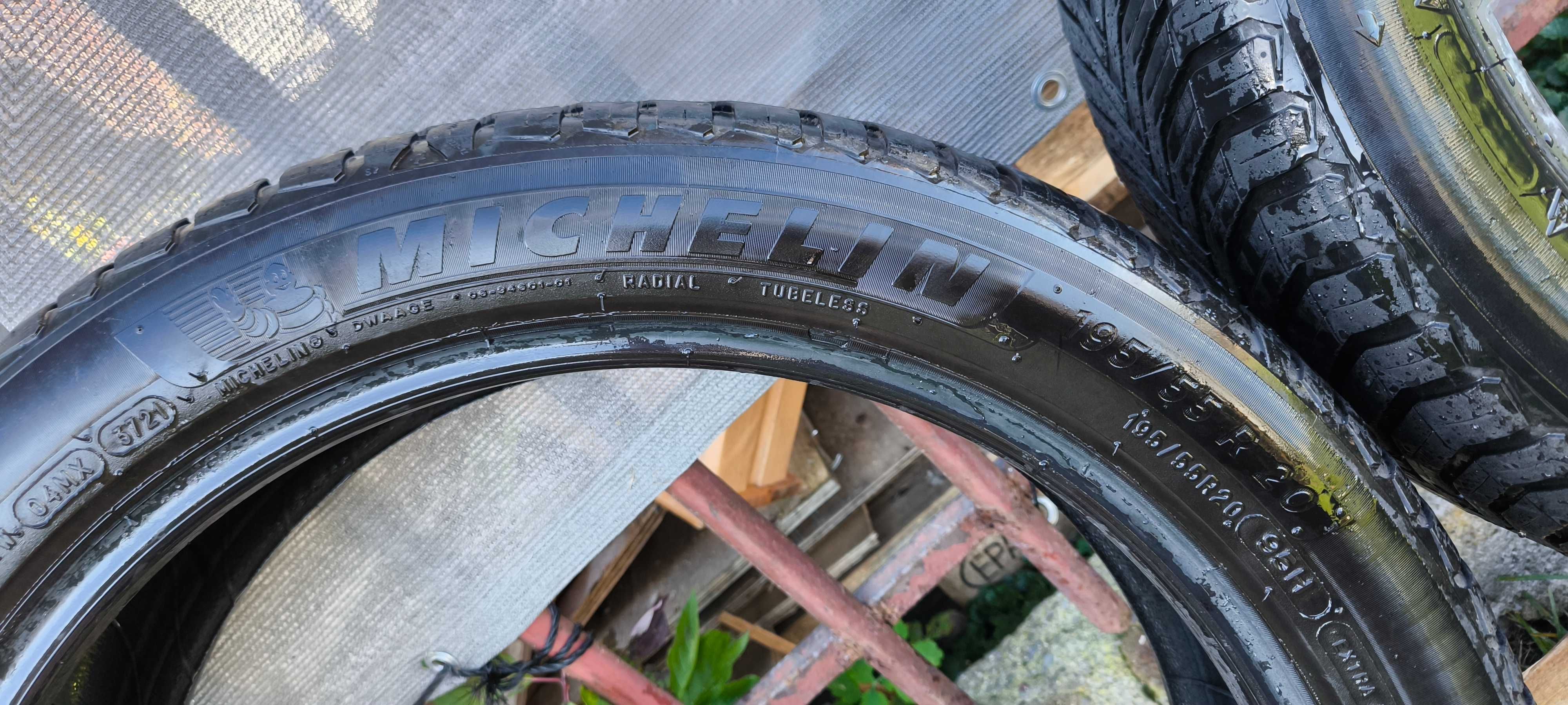 Opony Całoroczne Para Michelin Crossclimate 2 195/55R20 5MM DOT 3721