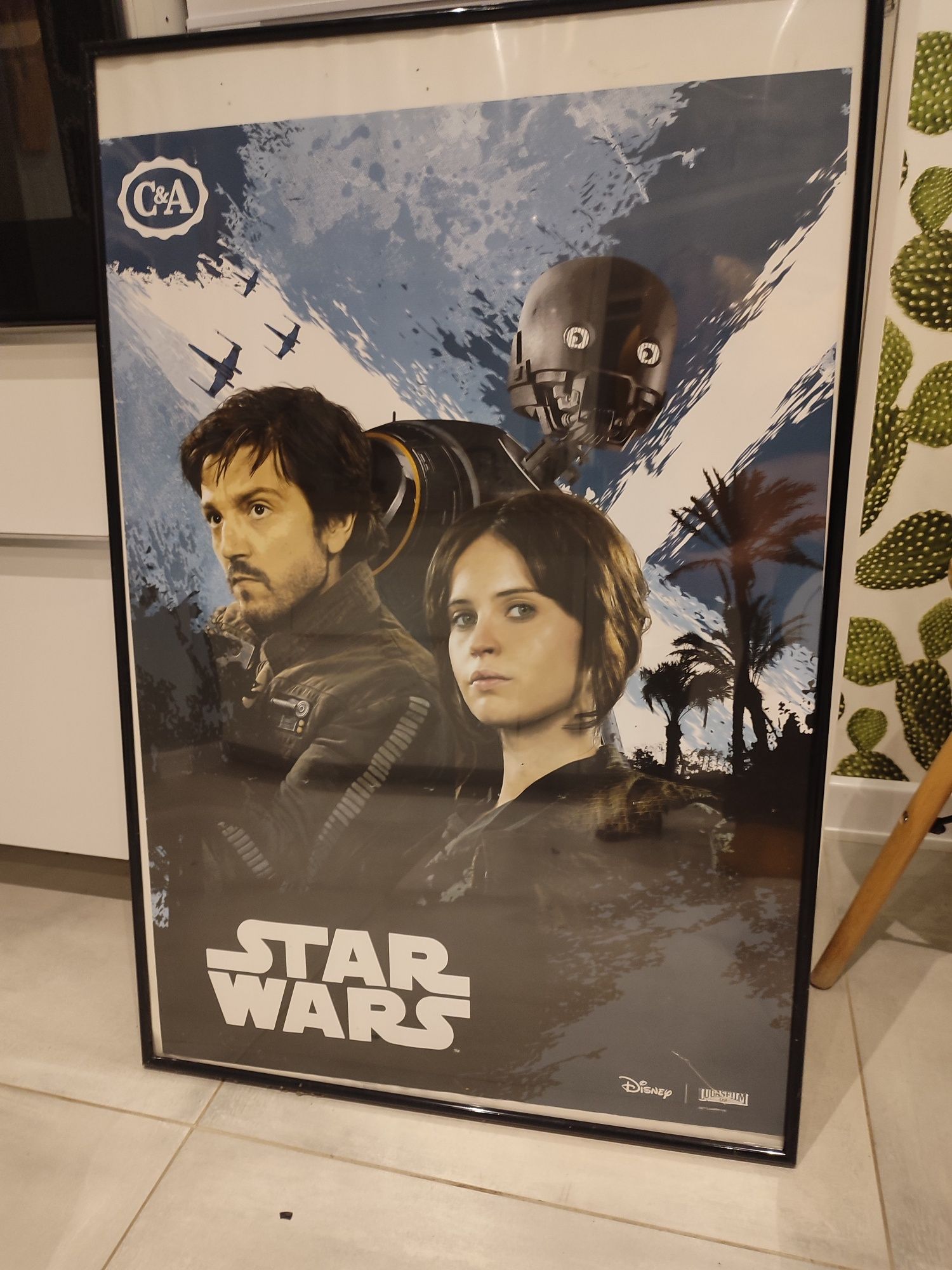 Plakat Star Wars Łotr I w ramie