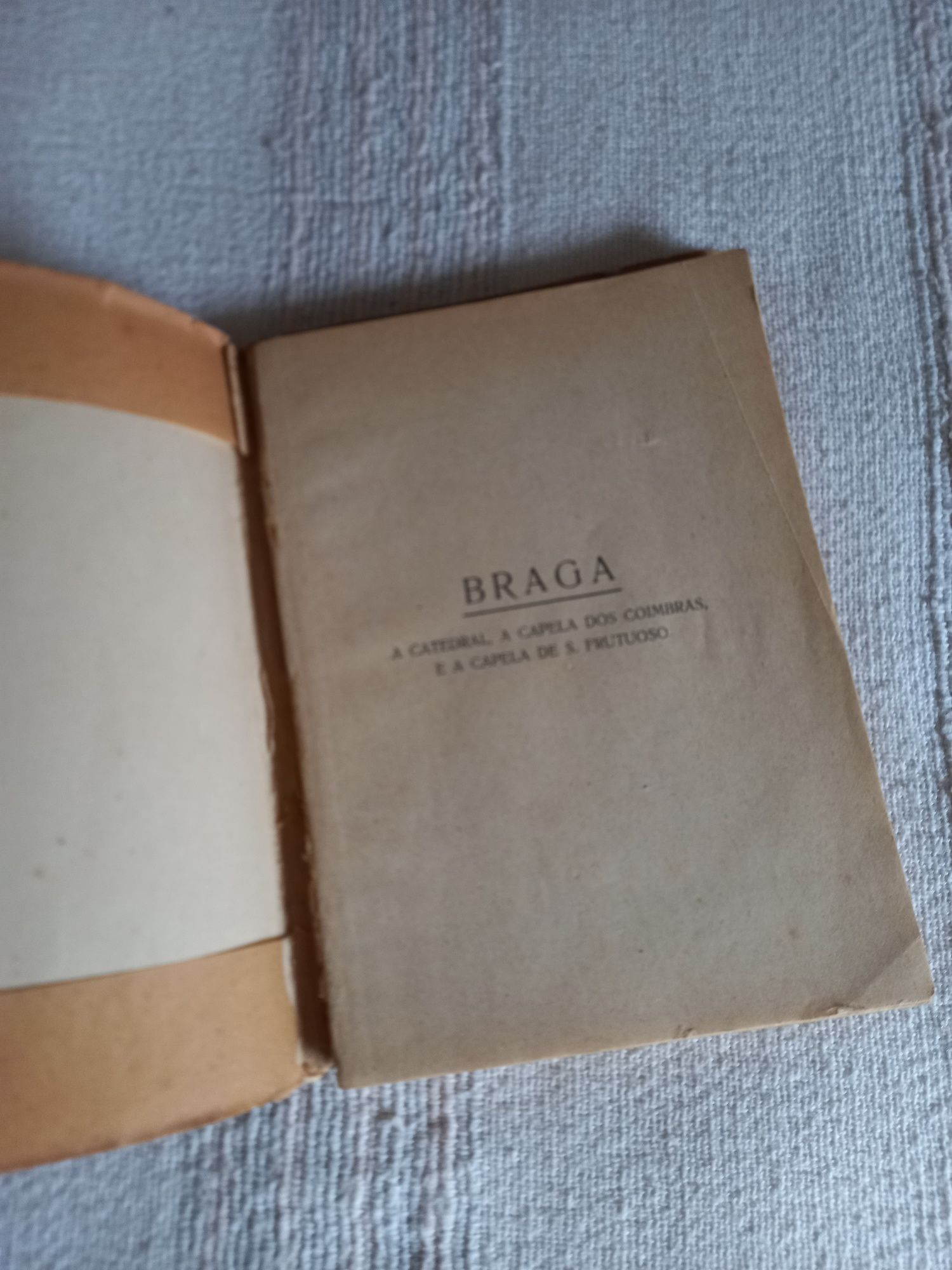 Livro de 1927 sobre Braga antiga