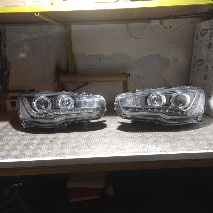 Фара фари мітсубісі лансер 10 митсубиси Mitsubishi Lancer X разборка