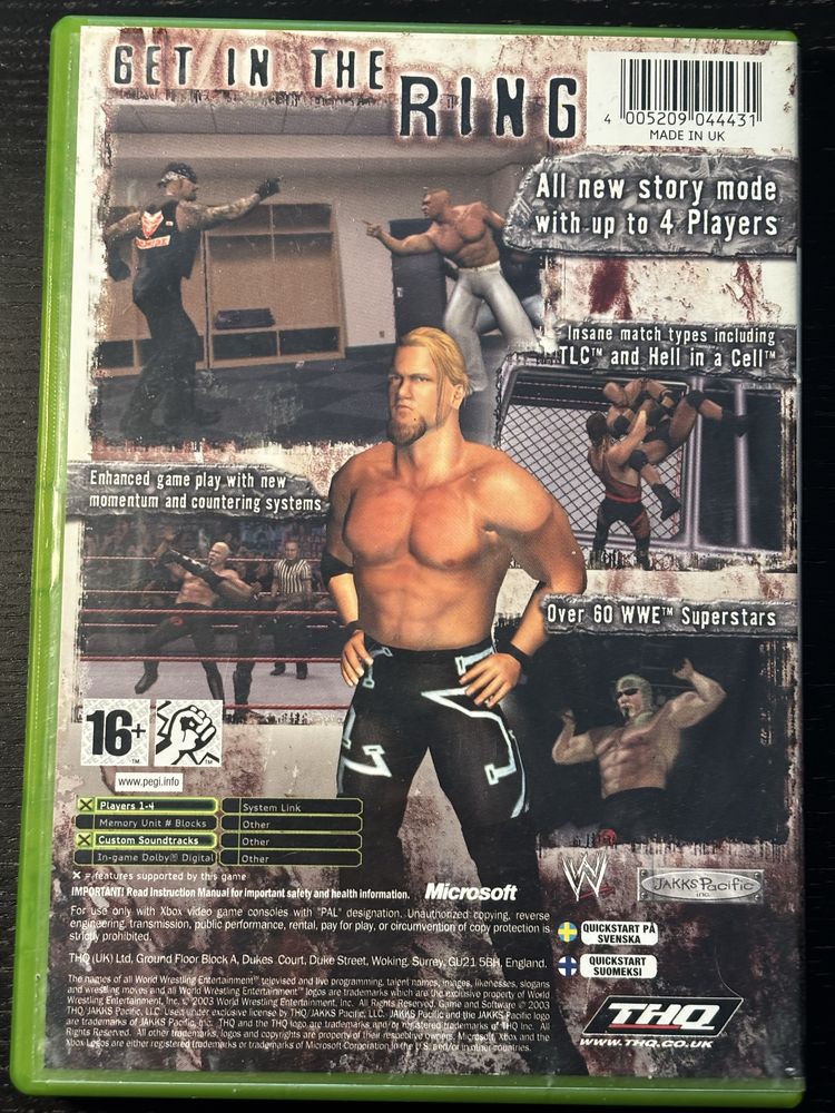 Gra WWE Raw 2 Xbox Classic