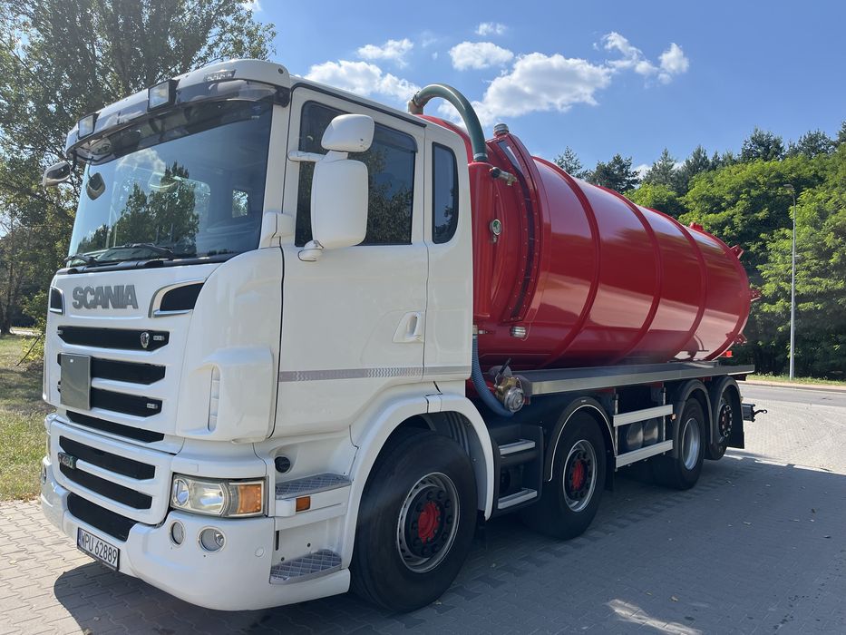 Scania 8X2 AsenizacyjnySpecjalnyPolecam!