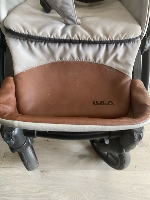 Wozek dzieciecy  2 w 1  ekoskora